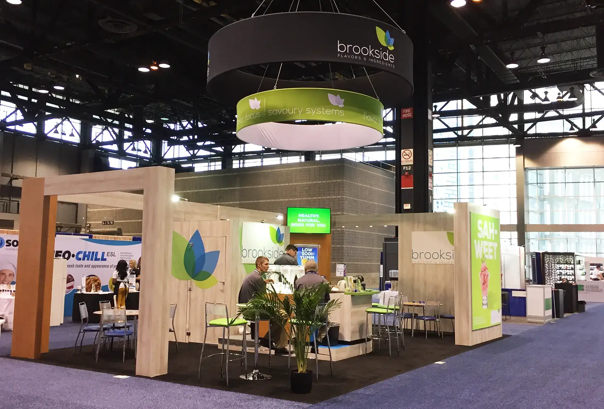 Tradeshow Booth Design for Food Industry