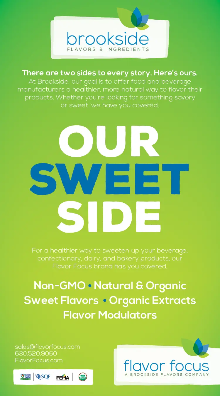 Brookside Sweet Side Print Ad