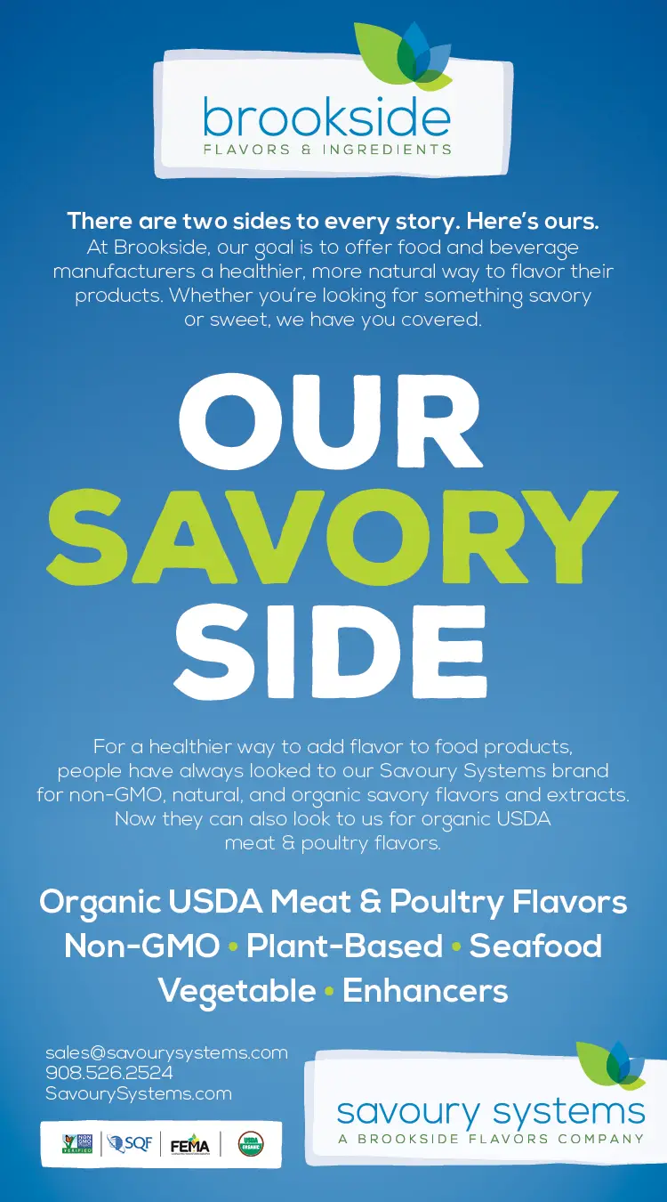 Brookside Savory Side Print Ad