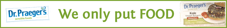 Dr. Praeger Banner ads 728x90 Just Food