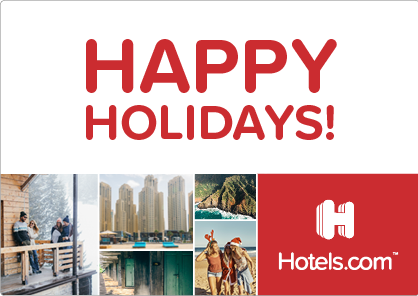 Hotels.com Faceplate Holiday