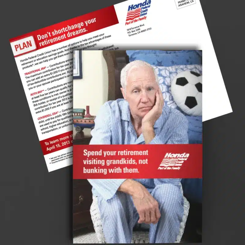 Direct Mail for Honda FCU