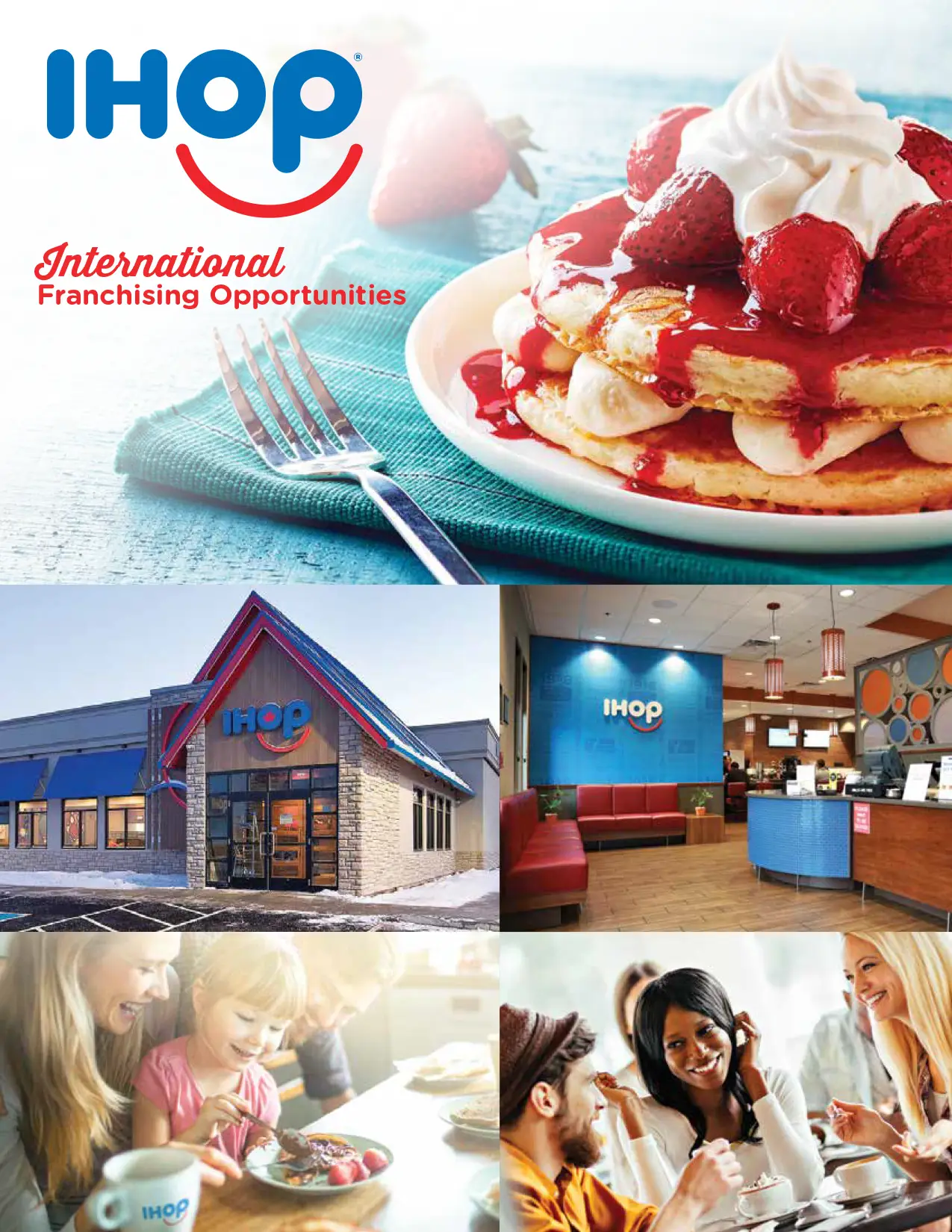 iHOP International Brochure front