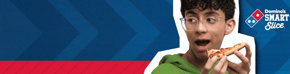 Domino's Smart Slice Banner Ad 2 Small