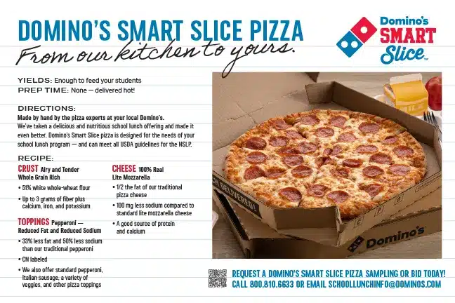Domino's Smart Slice Handout